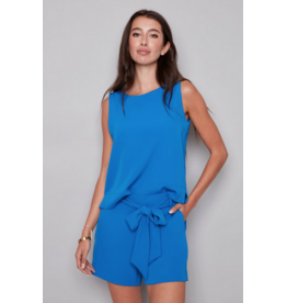 I LOVE TYLER MADISON TYLER MADISON 26E TOP S MANCHE BLEU BREEZE