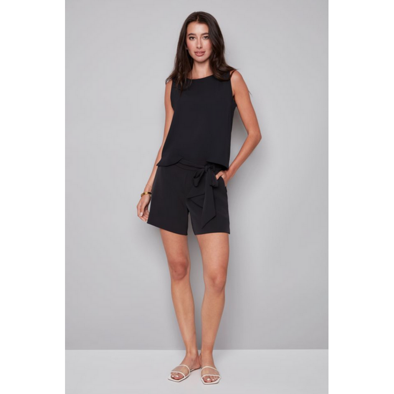 I LOVE TYLER MADISON TYLER MADISON 26E TOP S MANCHE NOIR