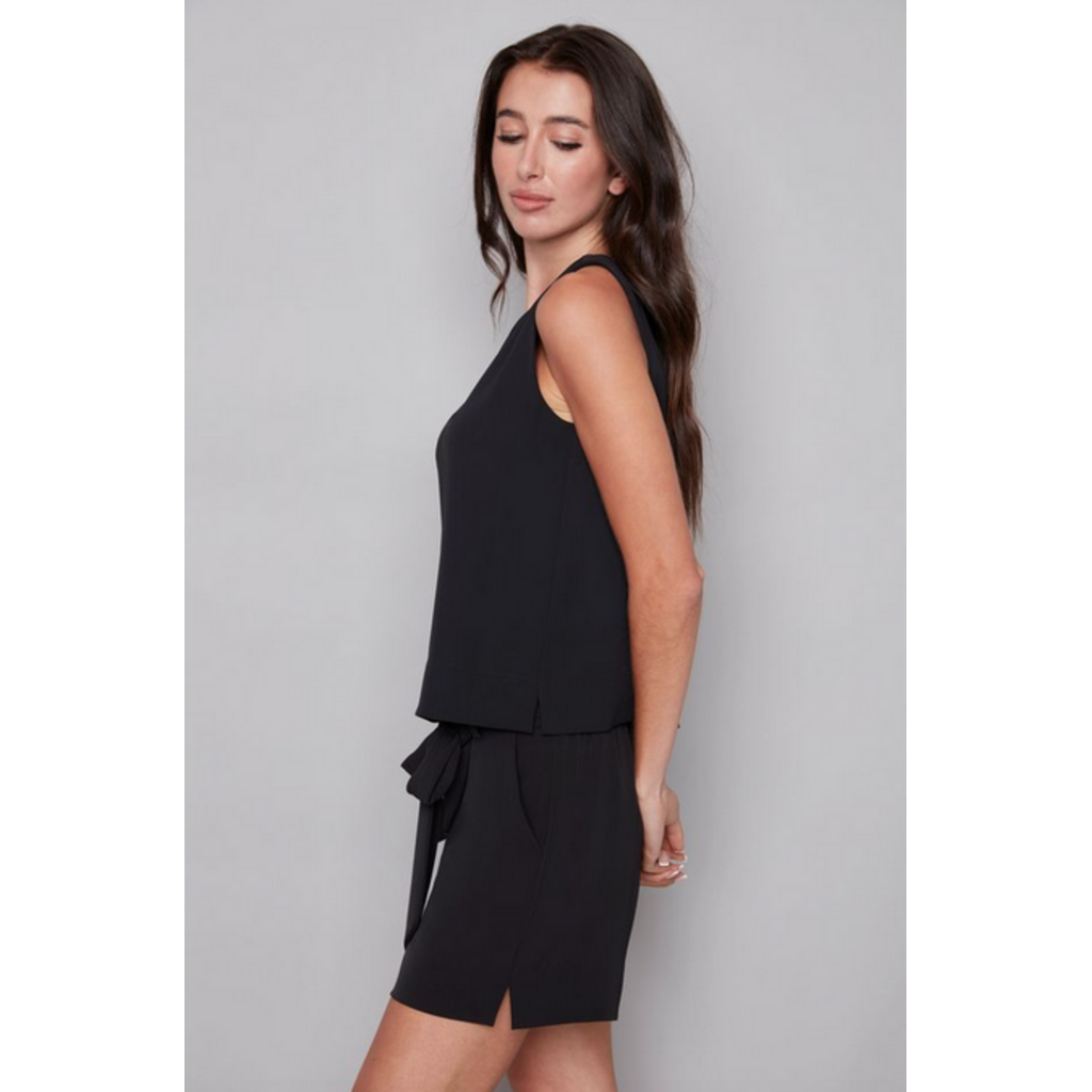 I LOVE TYLER MADISON TYLER MADISON 26E TOP S MANCHE NOIR