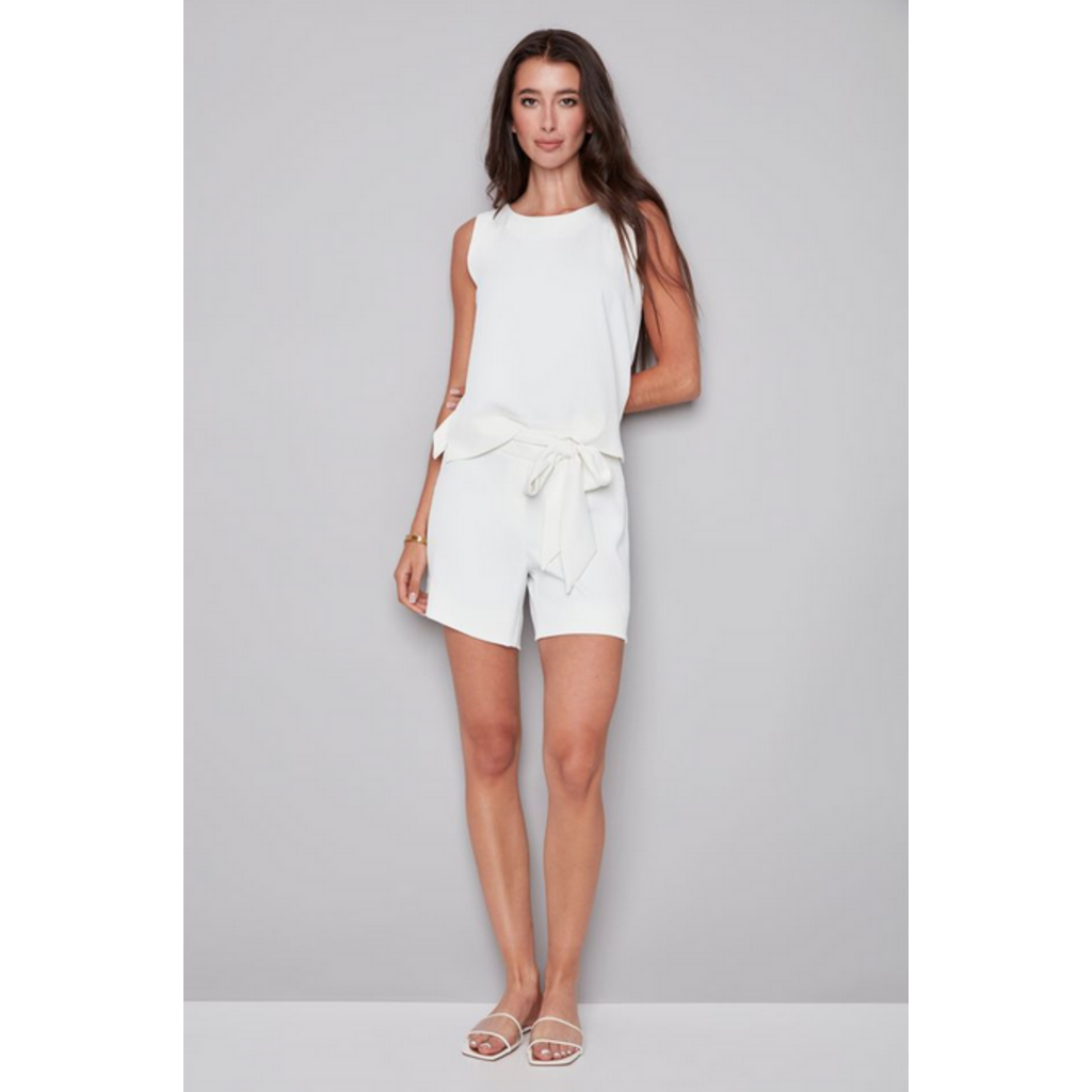 I LOVE TYLER MADISON TYLER MADISON 26E TOP SANS MANCHE CREME