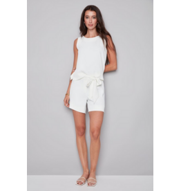 I LOVE TYLER MADISON TYLER MADISON 26E TOP SANS MANCHE CREME