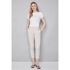 I LOVE TYLER MADISON TYLER MADISON 26E PANT CHLOE RAYURES BEIGE/CREME