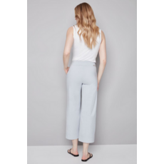 I LOVE TYLER MADISON TYLER MADISON 26E PANT WIDE FINES RAYURES GRIS/CREME