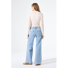 GARCIA GARCIA 26E TOP DENTELLE FLEURS ECRU