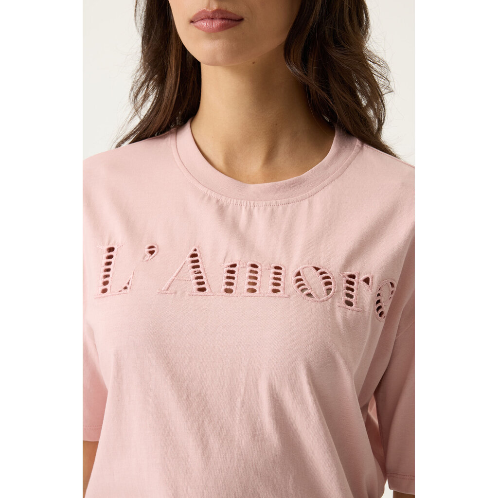 GARCIA GARCIA 26E TSHIRT LAMORE DUSTY PINK