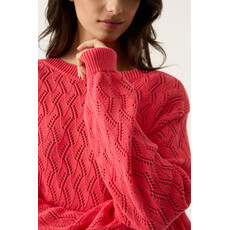 GARCIA GARCIA 26E PULL TRICOT AJOURE ROSE GARDEN