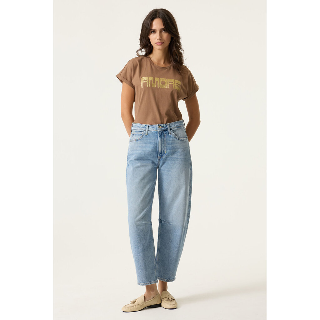 GARCIA GARCIA 26E TSHIRT AMORE SOFT TAUPE