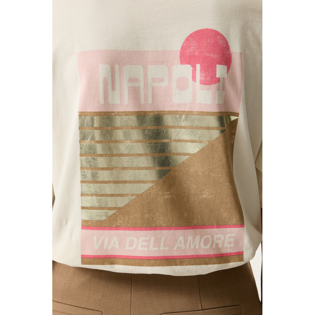 GARCIA GARCIA 26E TSHIRT NAPOLI WHITECAP