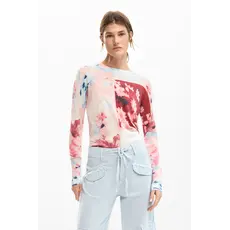 DESIGUAL DESIGUAL 26E TRICOT LEGER COPENHAGUE ROSE/BLEU