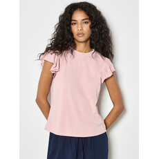 APRICOT APRICOT 26E TSHIRT VOLANTS ROSE
