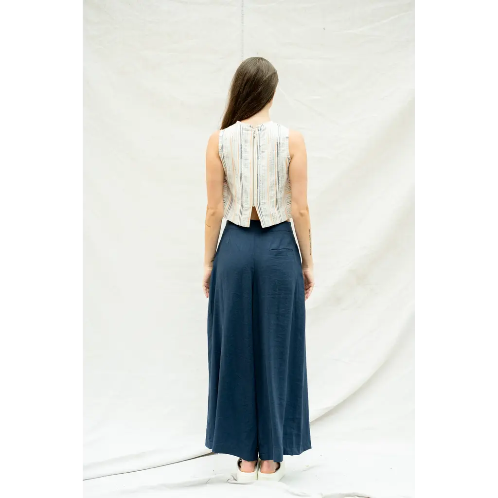 BODY BAG BODYBAG 26E PANT PALAZZO SAO PAULO MARINE