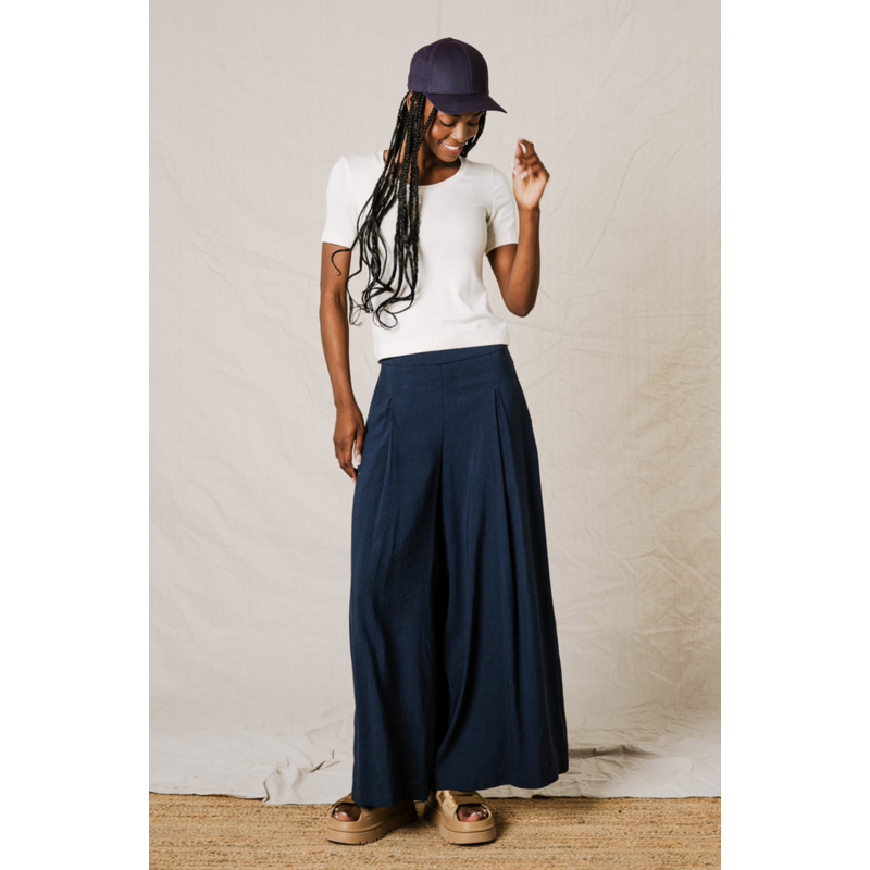 BODY BAG BODYBAG 26E PANT PALAZZO SAO PAULO MARINE