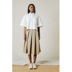 BODY BAG BODYBAG 26E CHEMISE CROP MONTEGO AMPLE BLANC