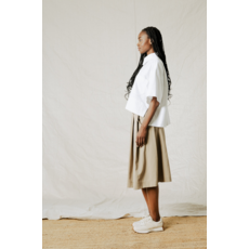 BODY BAG BODYBAG 26E CHEMISE CROP MONTEGO AMPLE BLANC