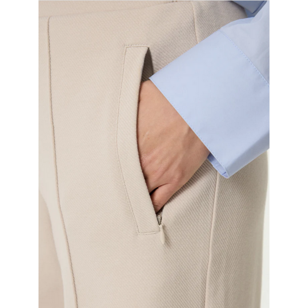 GARCIA GARCIA 26E PANT PULL ON WIDE LEG ROCK BEIGE