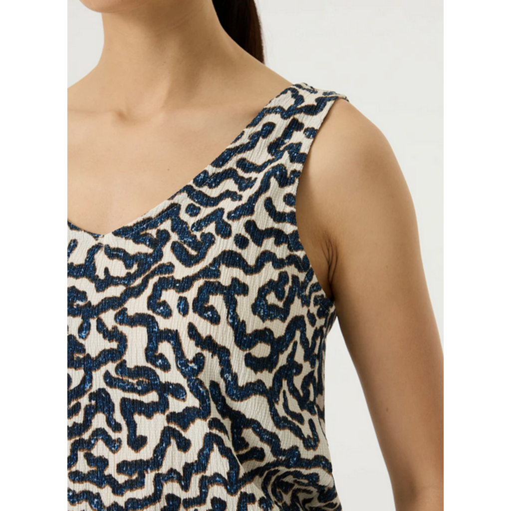 GARCIA GARCIA 26E CAMI MOTIFS SUMMER COBALT