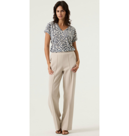 GARCIA GARCIA 26E TSHIRT COL V MOTIFS SUMMER COBALT