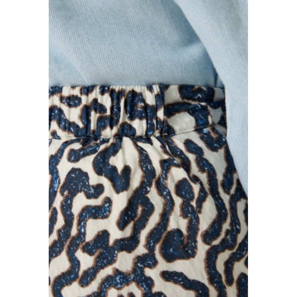 GARCIA GARCIA 26E JUPE LONGUE MOTIFS SUMMER COLBALT