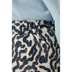 GARCIA GARCIA 26E JUPE LONGUE MOTIFS SUMMER COLBALT