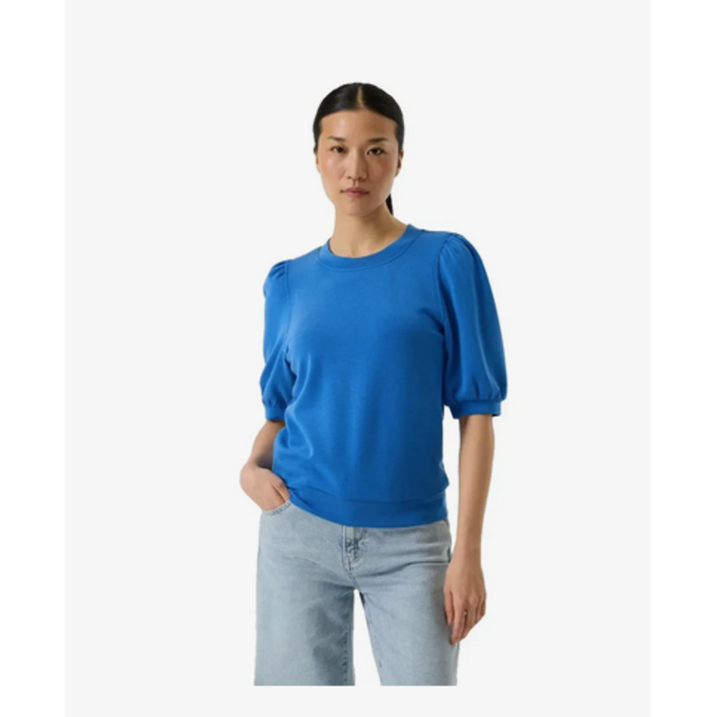 GARCIA GARCIA 26E TOP MANCHE BOUFFANTE 3/4 SUMMER COBALT