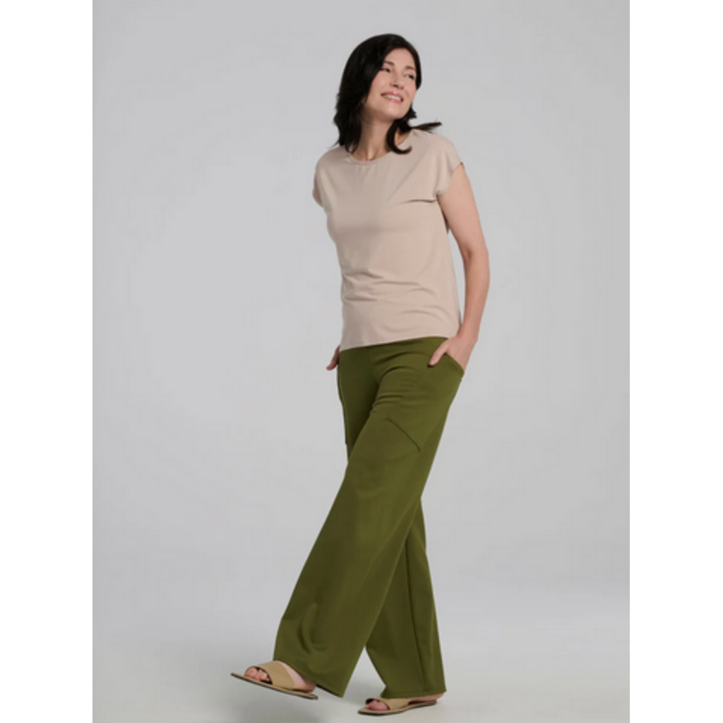 KOLLONTAÏ KOLLONTAI 26E PANTALON SUSAN VERT