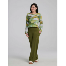 KOLLONTAÏ KOLLONTAI 26E PANTALON SUSAN VERT