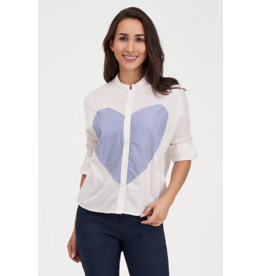 M MADE IN ITALY M MADE IN ITALY 26E 21/M1070Y CHEMISE COEUR BLANC