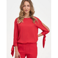 M MADE IN ITALY M MADE IN ITALY 26E 10/12663Y BLOUSE MANCHE FENTE RUBIS