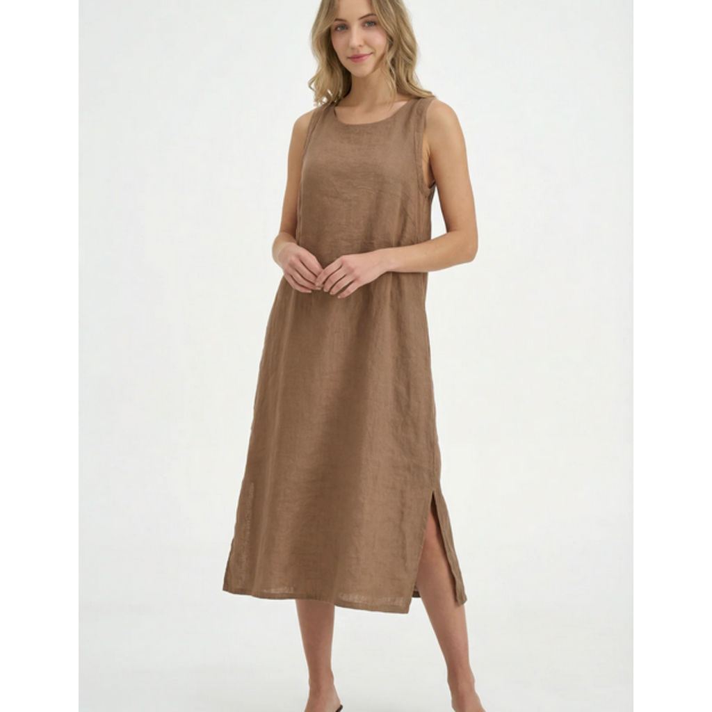 M MADE IN ITALY M MADE IN ITALY 26E 19/9296Y ROBE CAMI AMPLE LIN MOKA