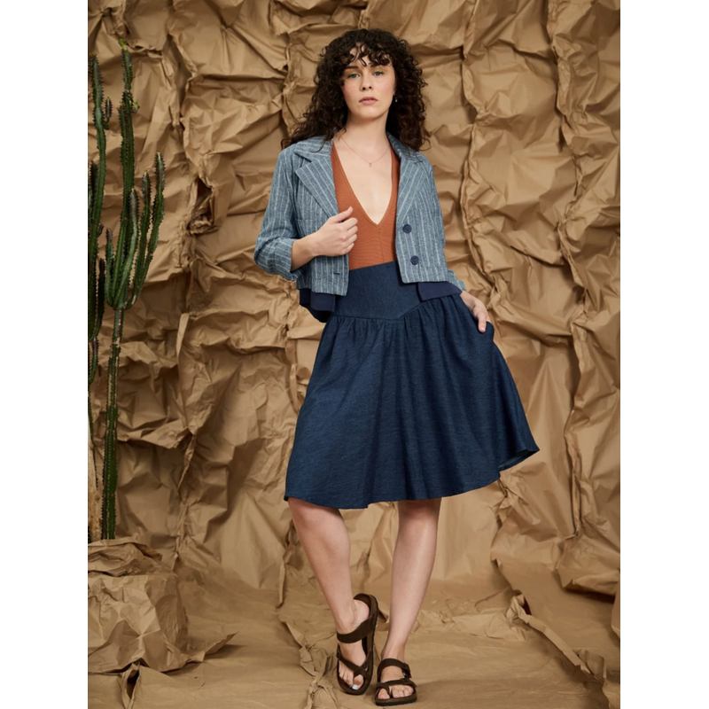 MELOW DESIGN MELOW 26E JUPE MARGOT DENIM