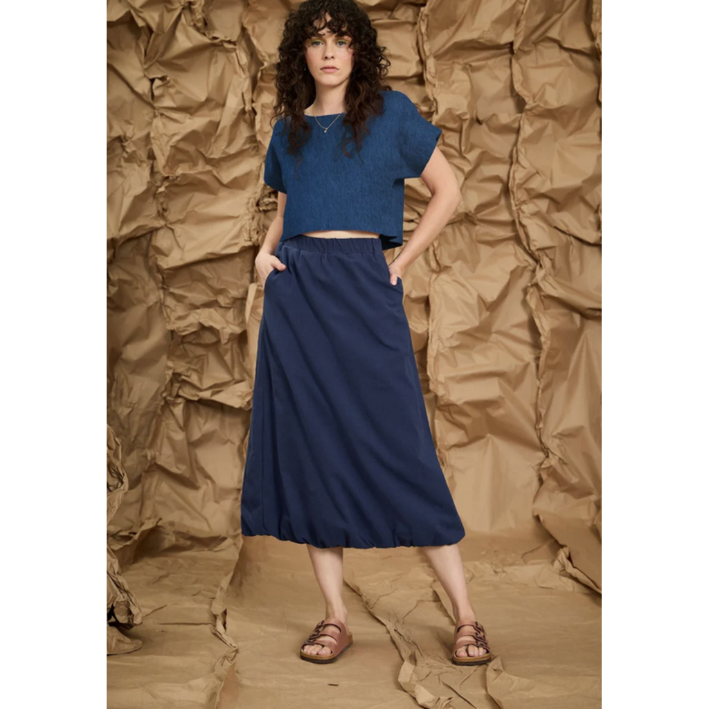 MELOW DESIGN MELOW 26E HAUT MARJORIE DENIM