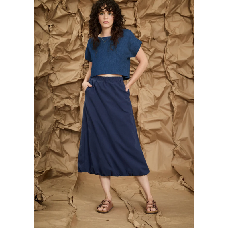 MELOW DESIGN MELOW 26E HAUT MARJORIE DENIM