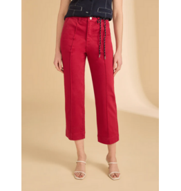 FDJ FDJ 26E 6907511 PANT CROP CORDON LAVA RED