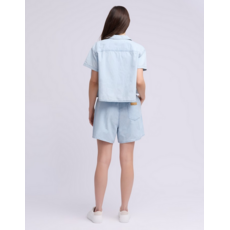 YOGA JEANS YOGA JEANS 26E SHORTS LUCILLE CHAMBRAY