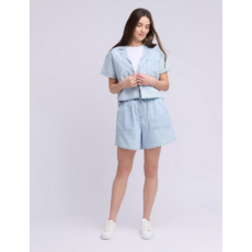 YOGA JEANS YOGA JEANS 26E CHEMISE CROP CELINE CHAMBRAY