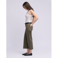 YOGA JEANS YOGA JEANS 26E LILY WIDE FLARE HIGH RISE 25'' OPRAH KAKI