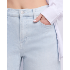 YOGA JEANS YOGA JEANS 26E LILY WIDE HIGH RISE 25'' SELENA PINSTRIPE