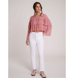 YOGA JEANS YOGA JEANS 26E CHLOE STRAIGHT CLASSIC 27'' WHITE LOTUS