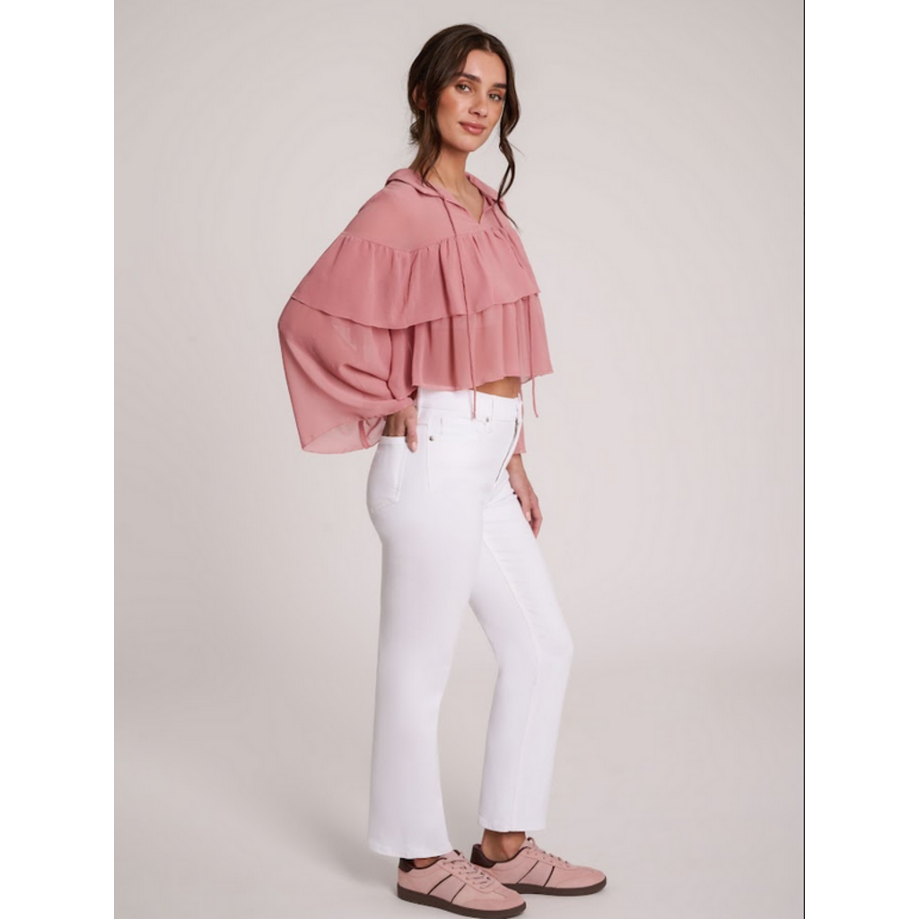 YOGA JEANS YOGA JEANS 26E CHLOE STRAIGHT CLASSIC 27'' WHITE LOTUS