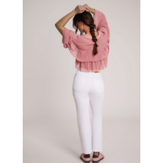 YOGA JEANS YOGA JEANS 26E CHLOE STRAIGHT CLASSIC 27'' WHITE LOTUS