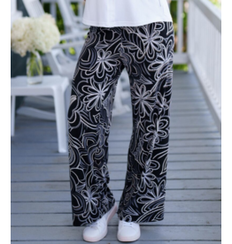 RIEN NE SE PERD TOUT SE CREE RIEN NE SE PERD 26E PALAZO COCO NOIR/BLANC