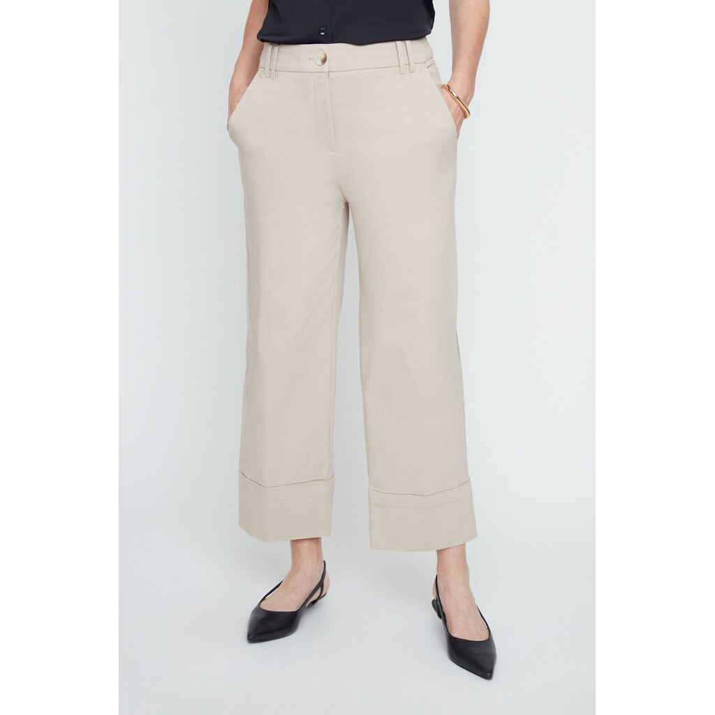 RENUAR RENUAR 26E PANT CROP OURLET CASHEW