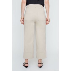 RENUAR RENUAR 26E PANT CROP OURLET CASHEW