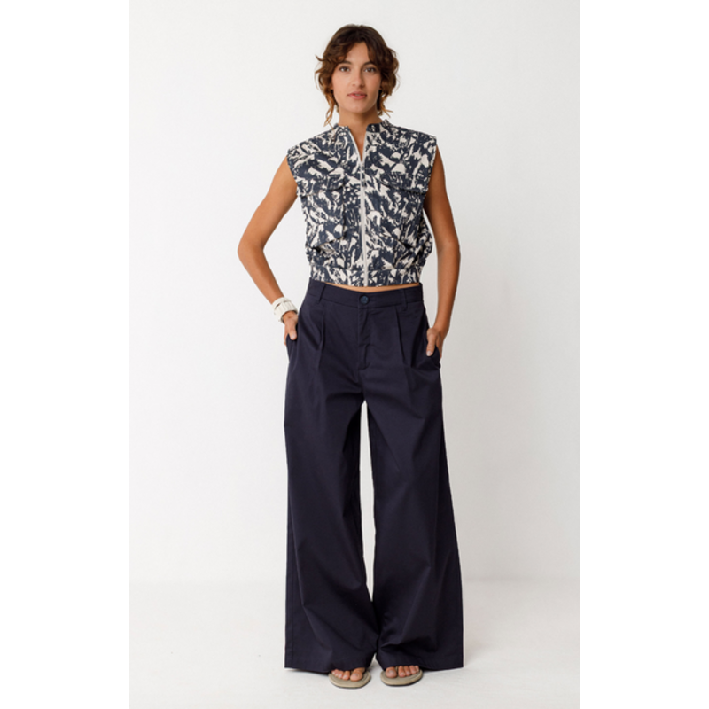 SKFK SKFK 26E PANTALON ENA GOTS MARINE