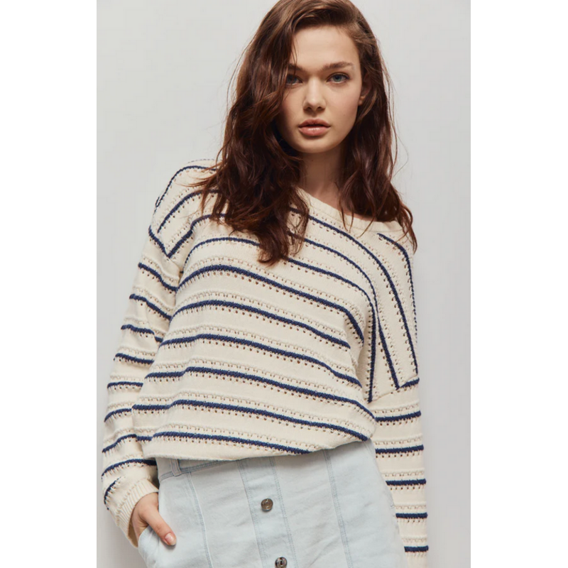 MELISSA NEPTON MELISSA NEPTON 26E ELI SWEATER OFFWHITE