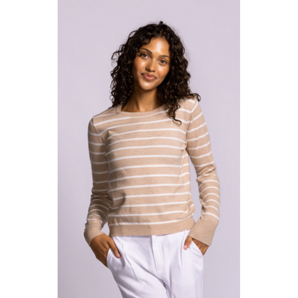 PINK MARTINI 26E ARMITA SWEATER BEIGE