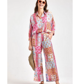 ZAKET AND PLOVER ZAKET AND PLOVER 26E PRINT SHIRT BELLA ROSSA