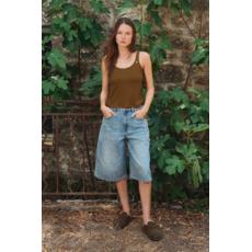 MOLLY BRACKEN MOLLY BRACKEN 26E BERMUDA JEANS CORDON DENIM