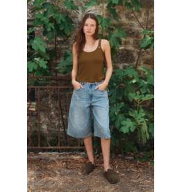 MOLLY BRACKEN MOLLY BRACKEN 26E BERMUDA JEANS CORDON DENIM