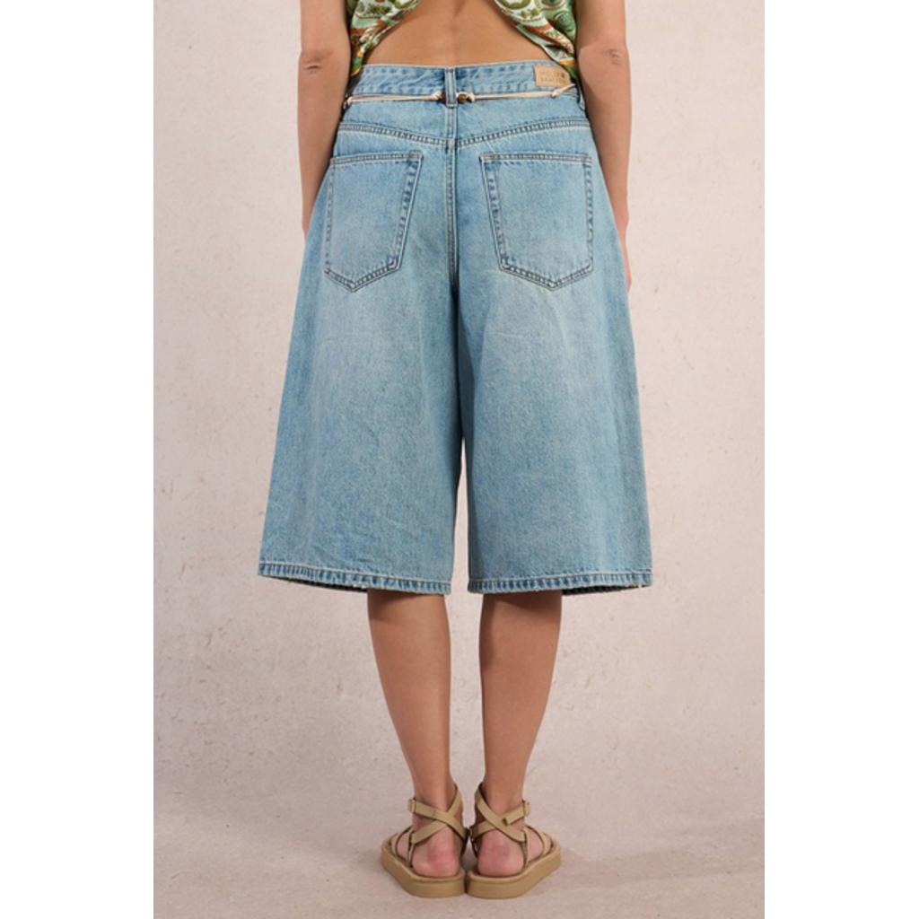 MOLLY BRACKEN MOLLY BRACKEN 26E BERMUDA JEANS CORDON DENIM